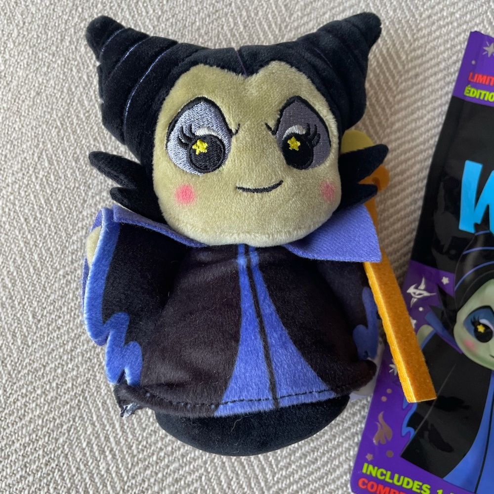 Disney Parks Wishables Villains Series Maleficent plush New